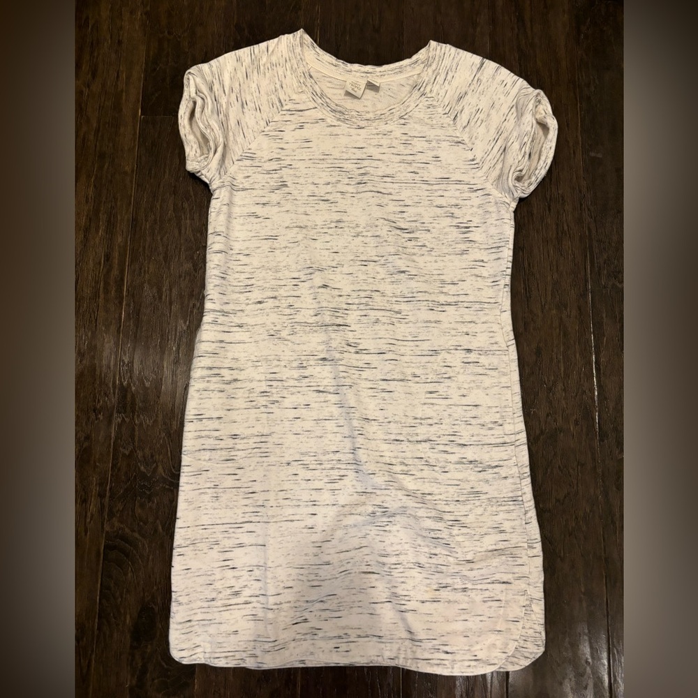 Space dye tee dress